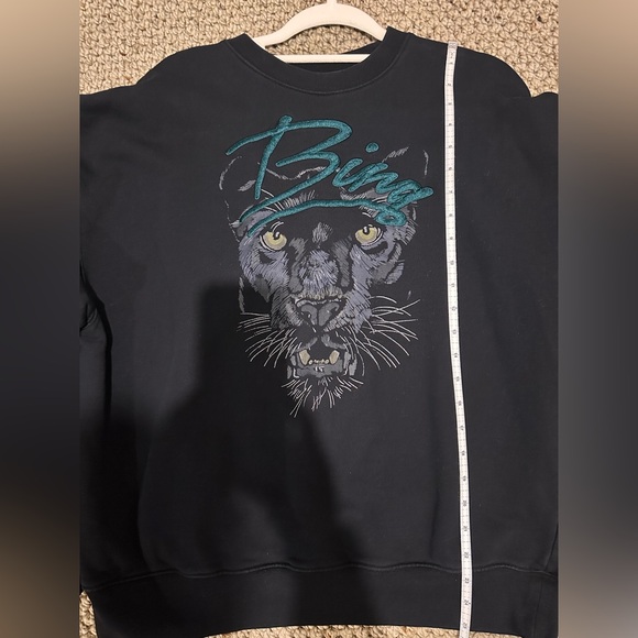 Anine Bing Kenny Panther Sweatshirt - Picture 8 of 9